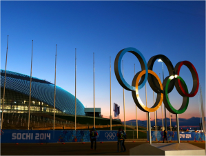 Olympic Rings Sochi 